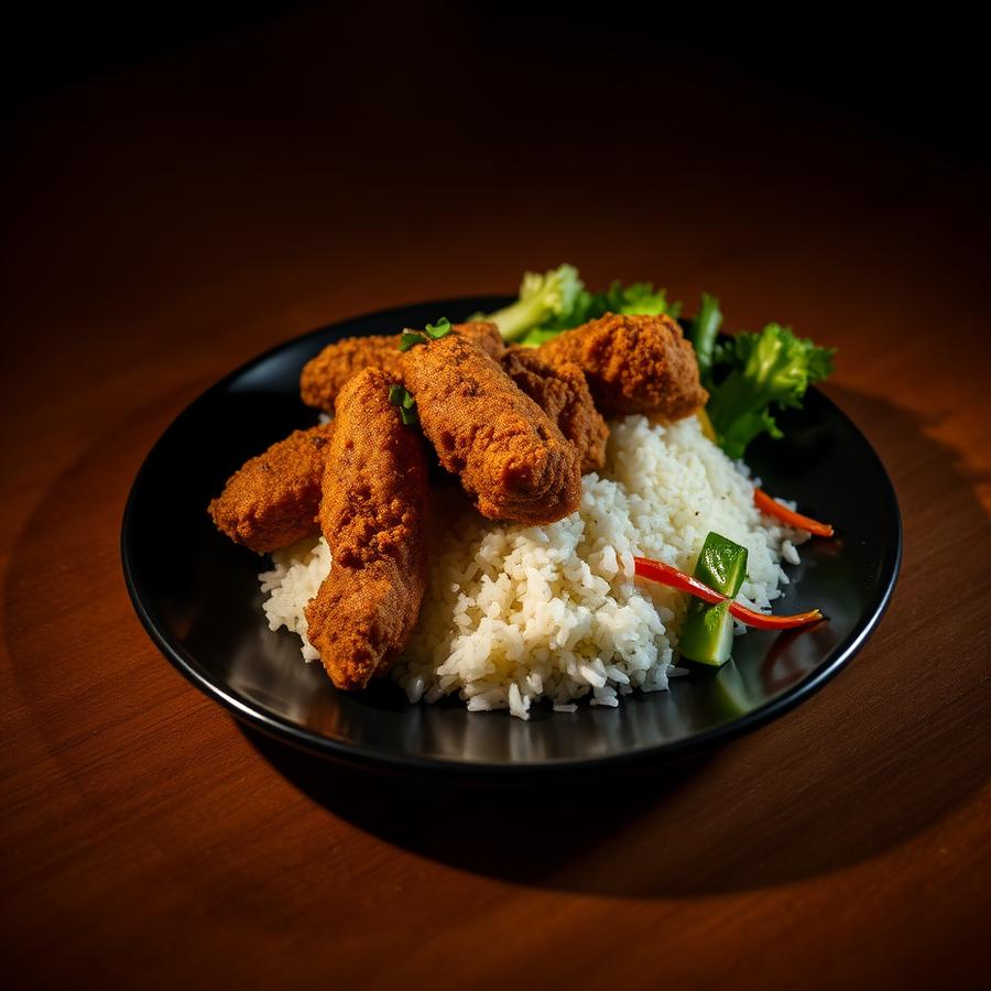 Kurczak na chrupko — Bambu Orient Bar Orientalny