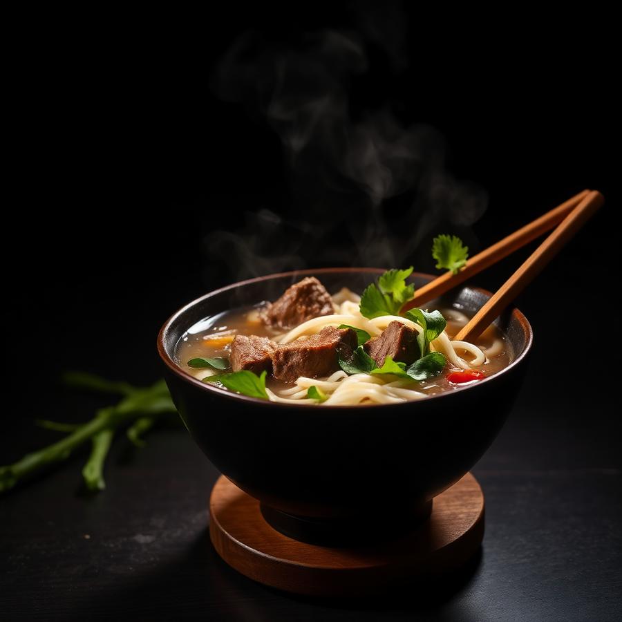 Zupa wietnamska PHO z wołowiną